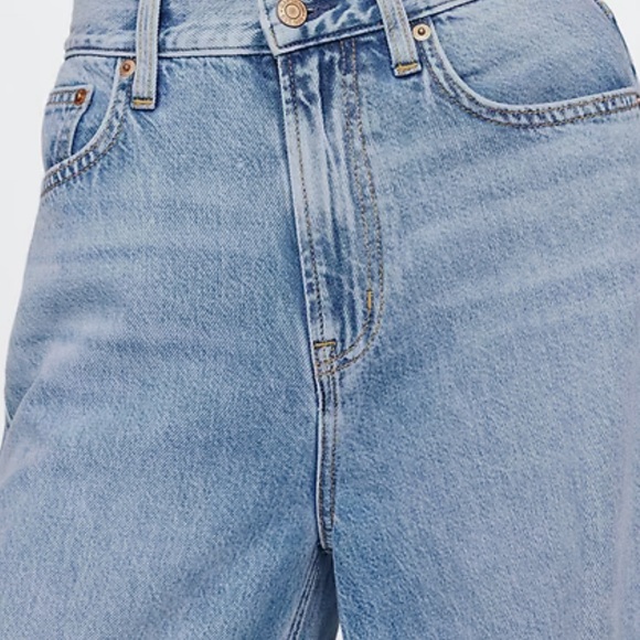 Gap High Rise Ultra Soft Horsehoe Jeans in Medium Indigo 16 Tall - Picture 4 of 8